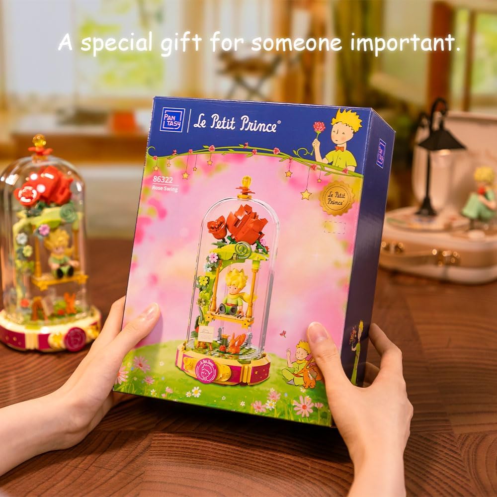 Le Petit Prince Rose Swing Construction Set