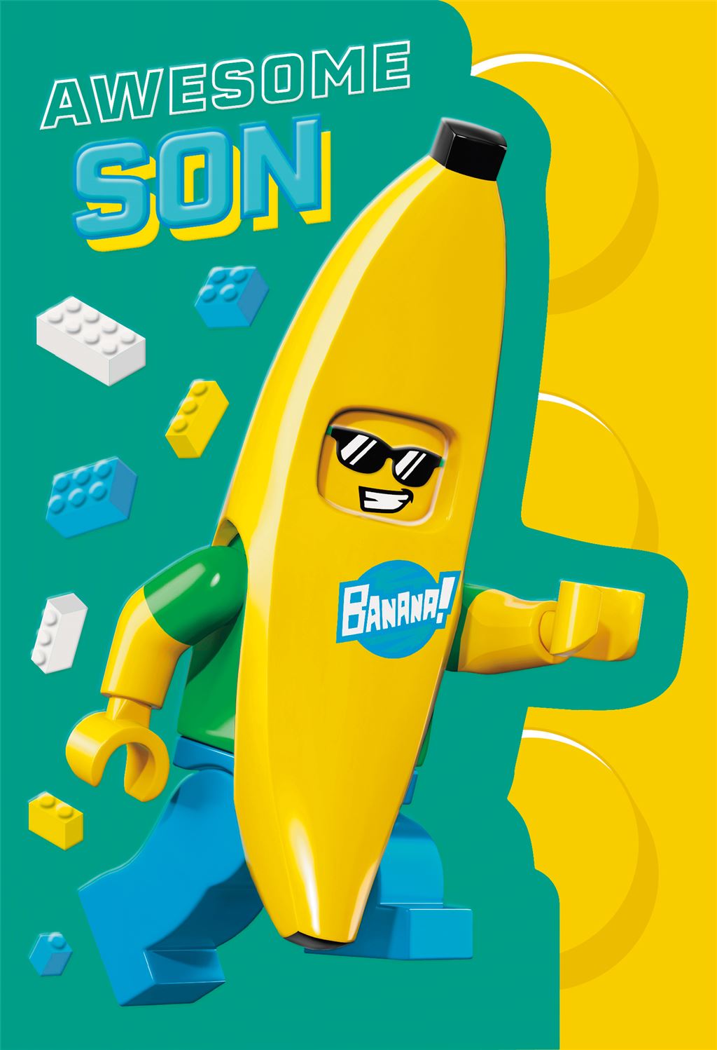 Hallmark Lego Son Birthday Card