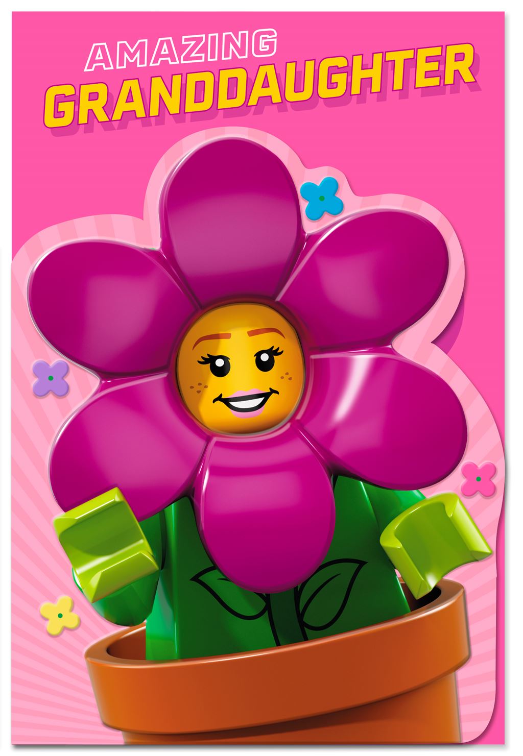 Hallmark Lego Granddaughter Birthday Card