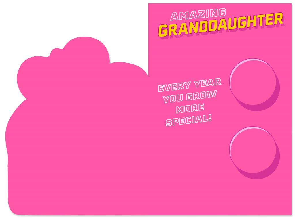 Hallmark Lego Granddaughter Birthday Card