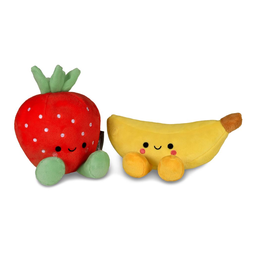 Hallmark Better Together Strawberry & Banana Plush Toy