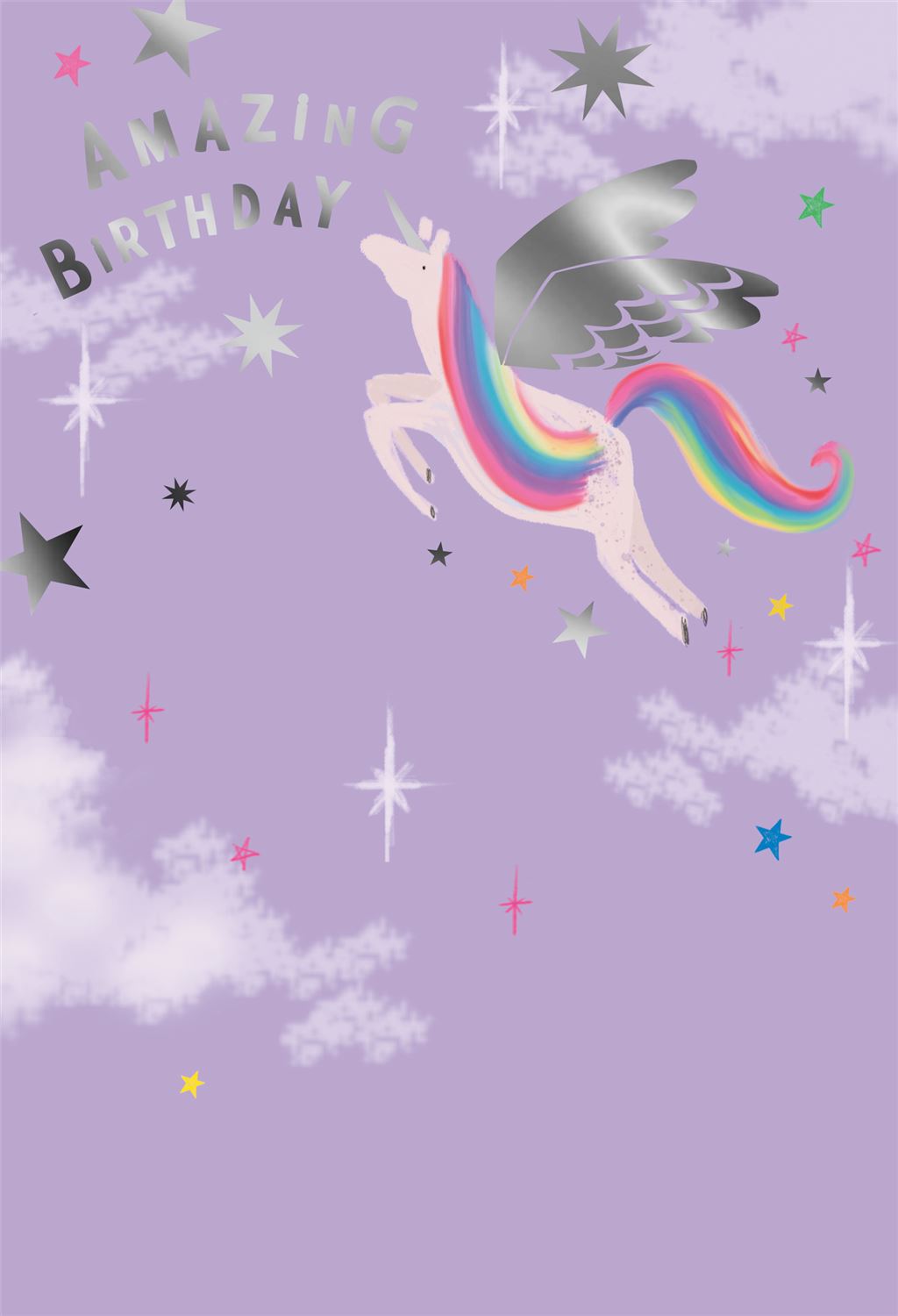 Hallmark Amazing Unicorn Birthday Card