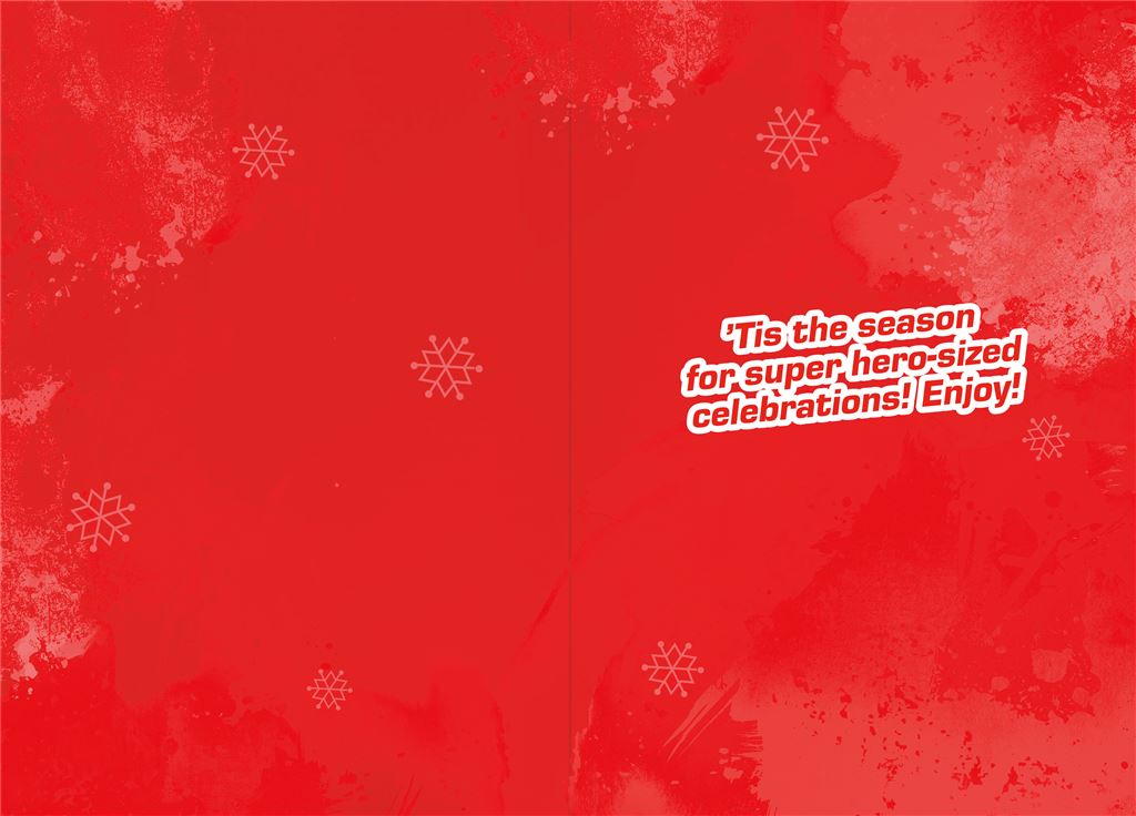 Hallmark Marvel Avengers Son Christmas Card