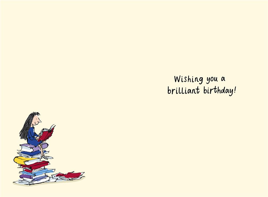 Hallmark Roald Dahls Matilda Niece Birthday Card