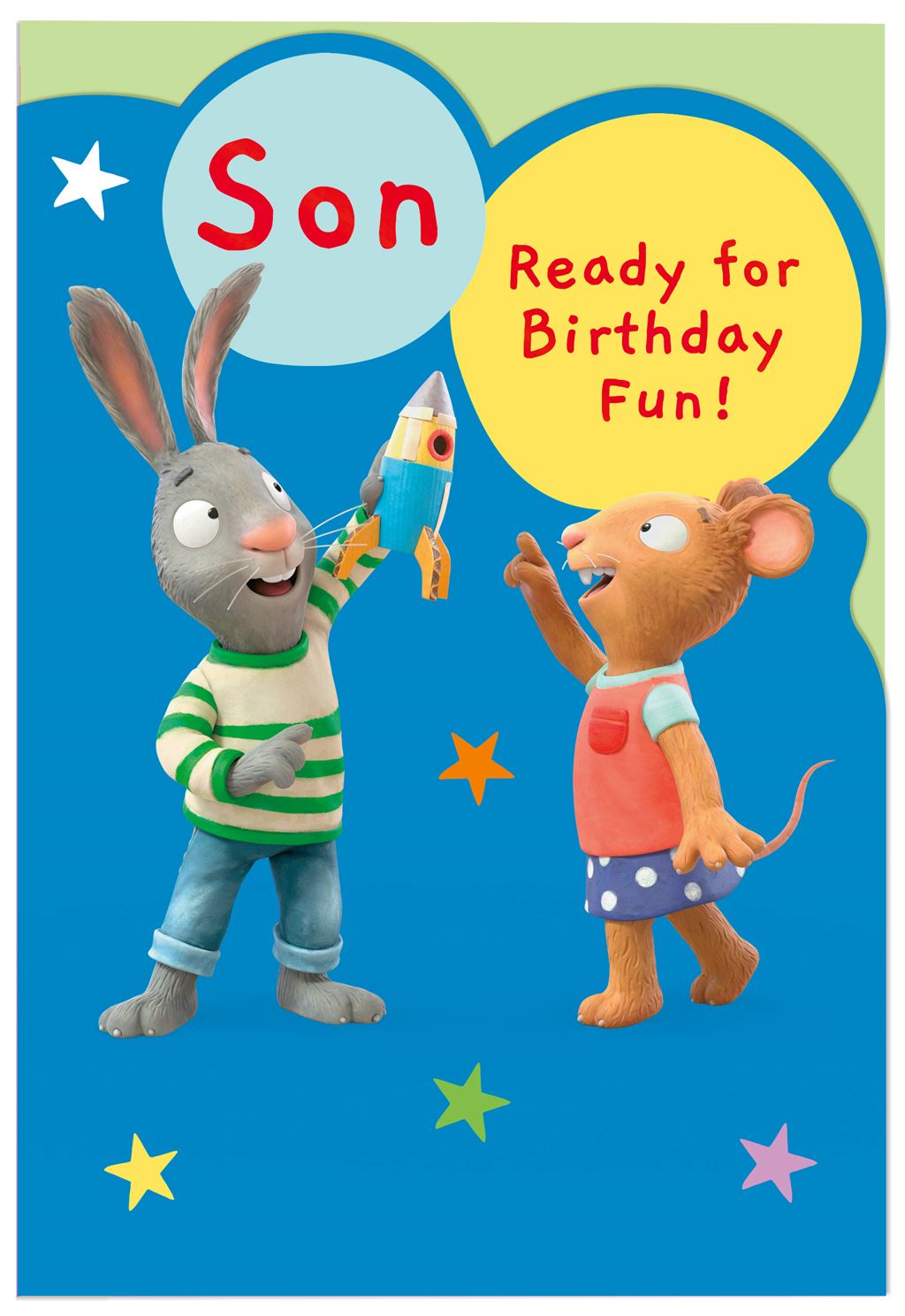 Hallmark Marvel Pip and Posy Son Birthday Card