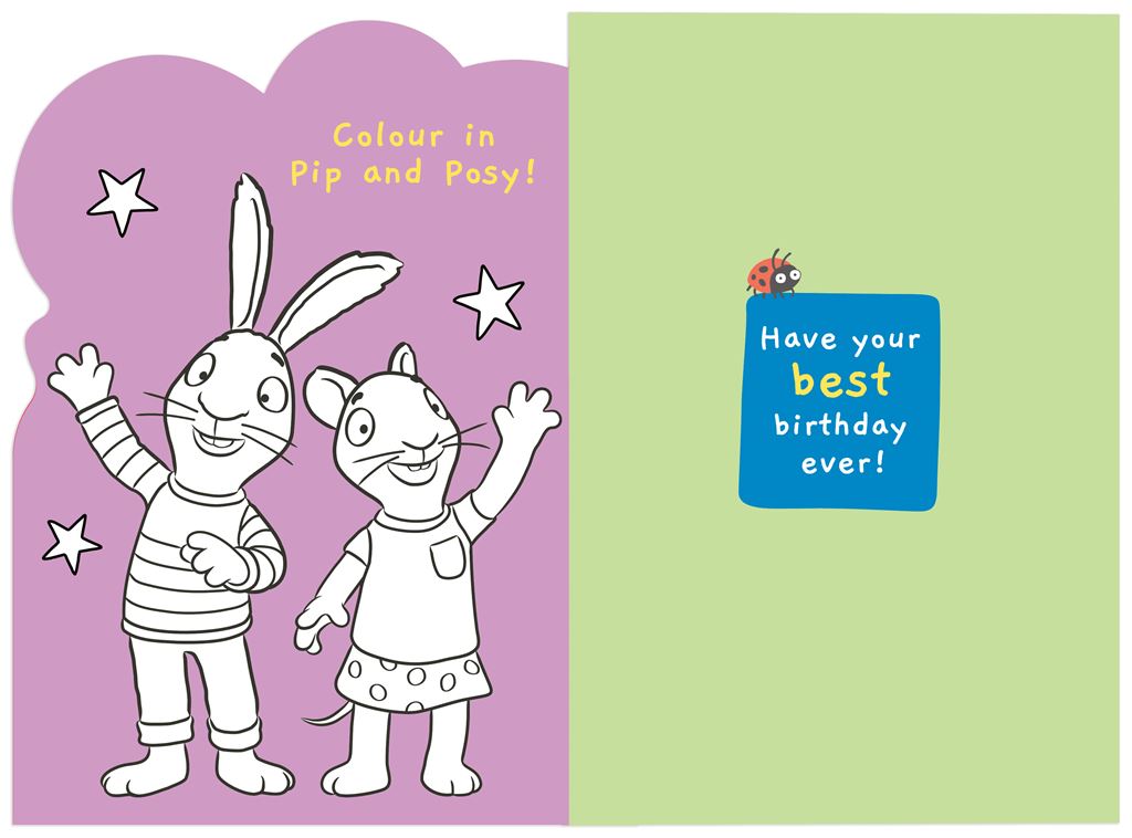 Hallmark Marvel Pip and Posy Son Birthday Card