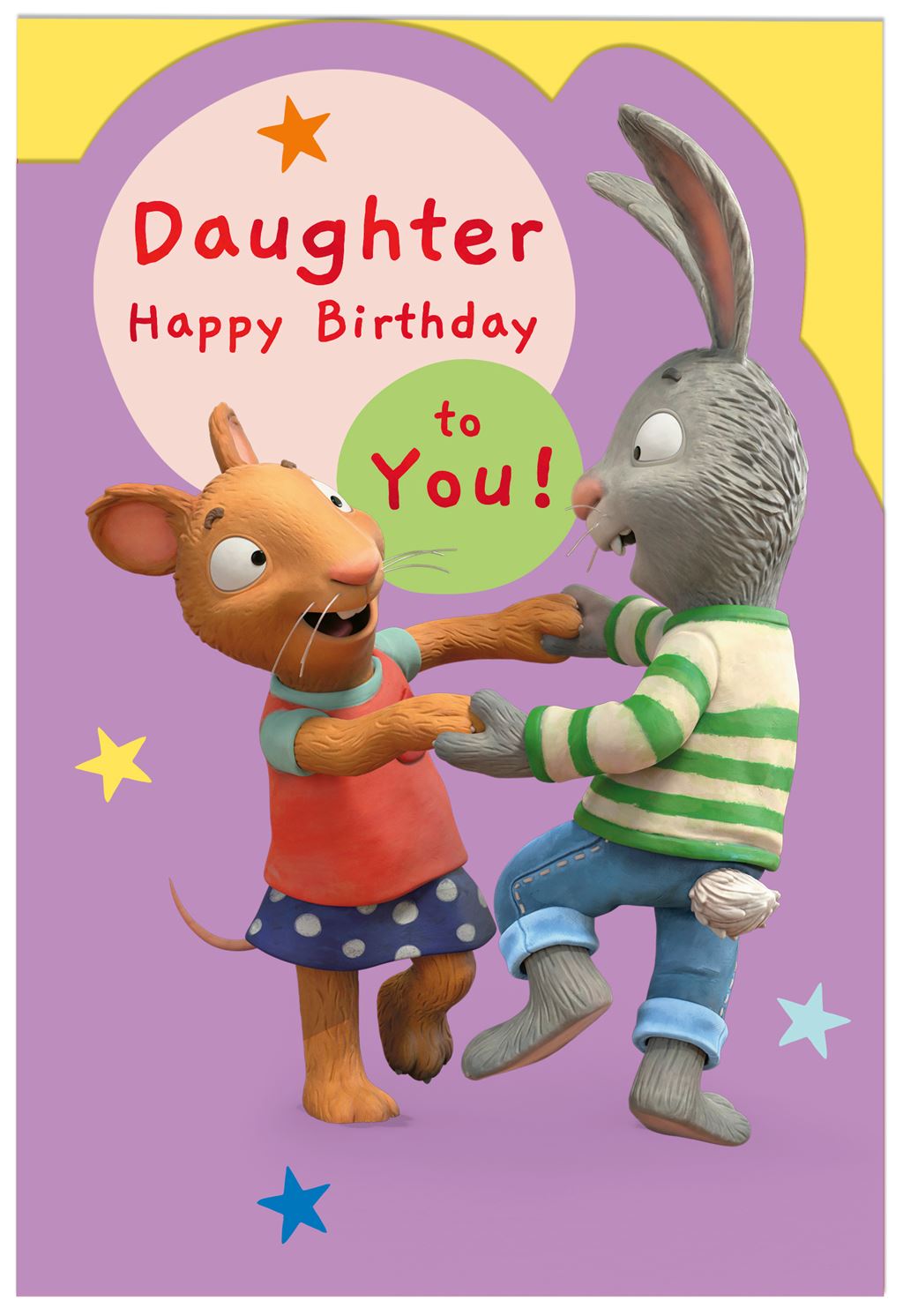 Hallmark Pim and Posy Daughter Birthday Card