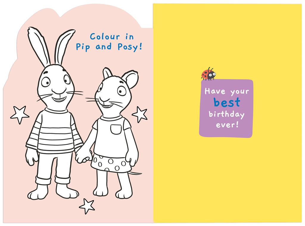 Hallmark Pim and Posy Daughter Birthday Card
