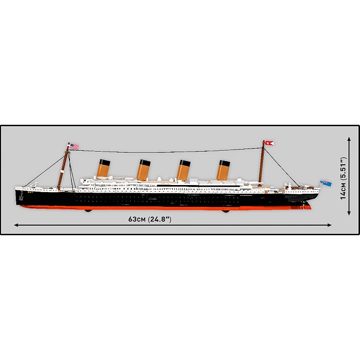 Cobi 1688 R.M.S. Titanic 1:450 Scale Set