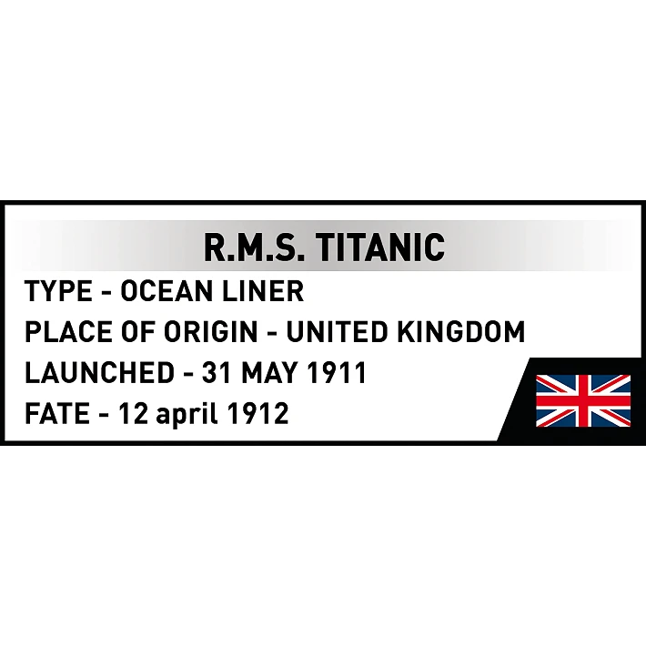 Cobi 1688 R.M.S. Titanic 1:450 Scale Set