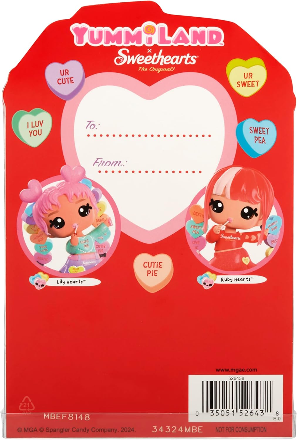 YummiLand Sweethearts Ruby Hearts Doll