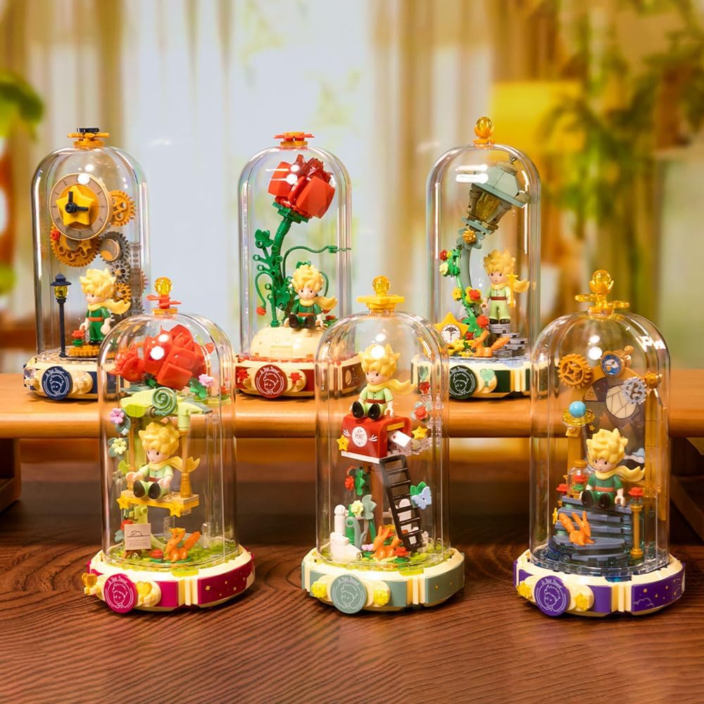 Le Petit Prince Rose Swing Construction Set