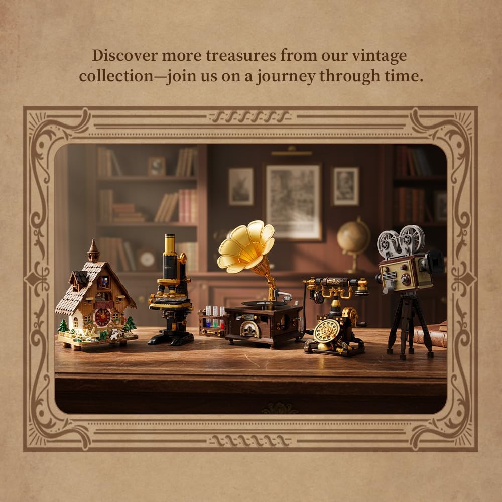 Pantasy Retro Collection: Microscope Brick Set
