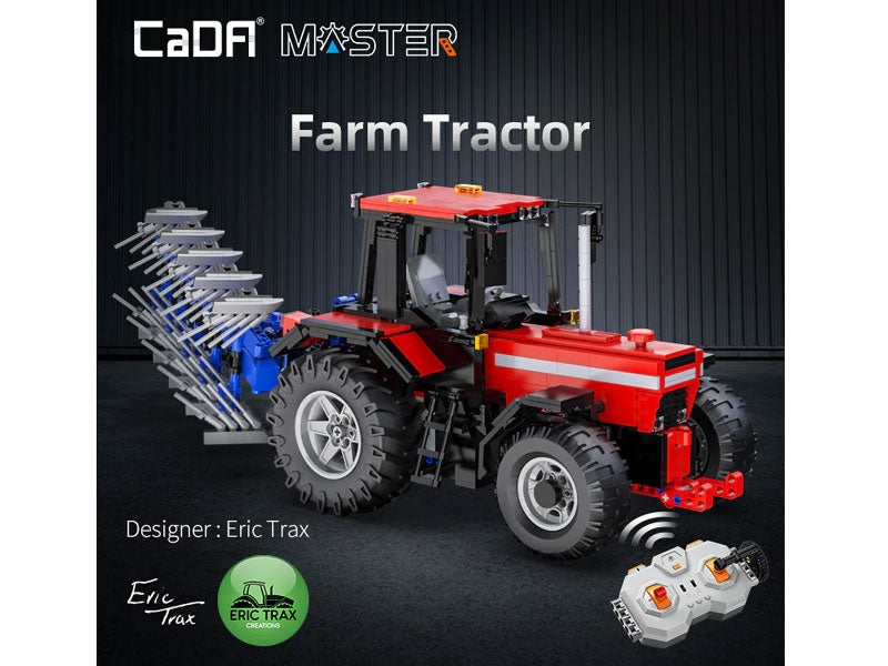 Cada Multi Functional Farm Tractor 1675 Piece Construction Set