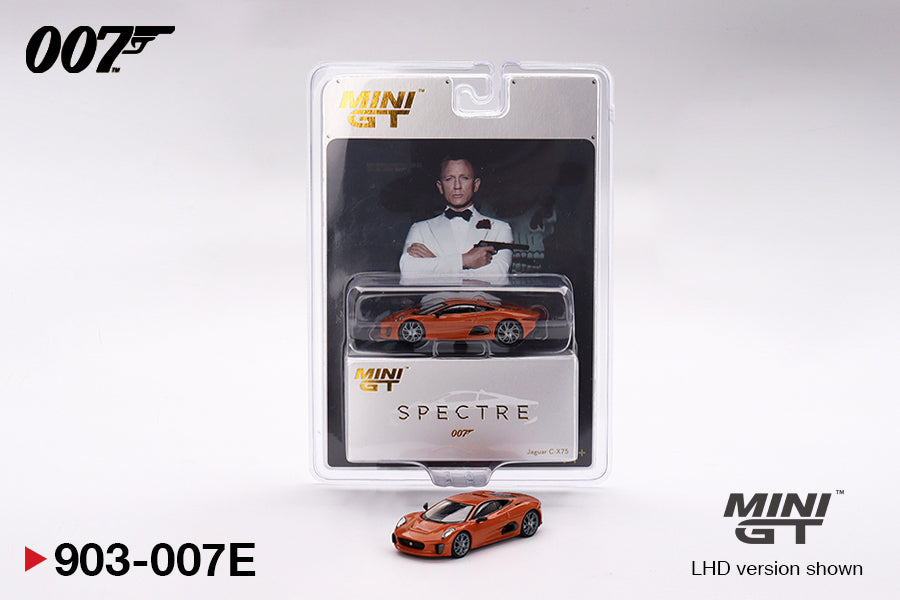 Mini GT Jaguar C-X75 007 Spectre 1:64 Scale