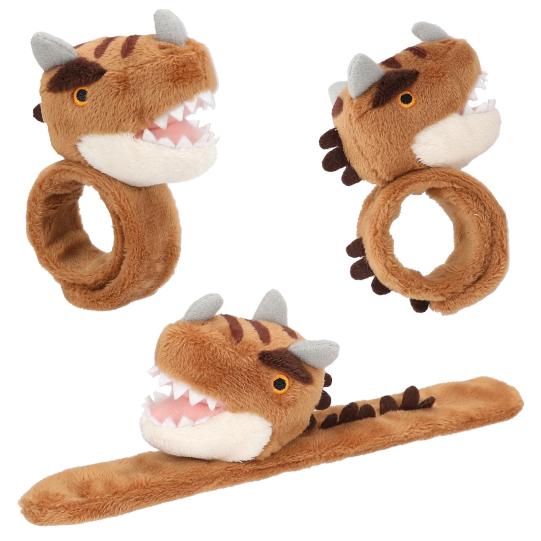 Dino World Slap Bracelet - Plush