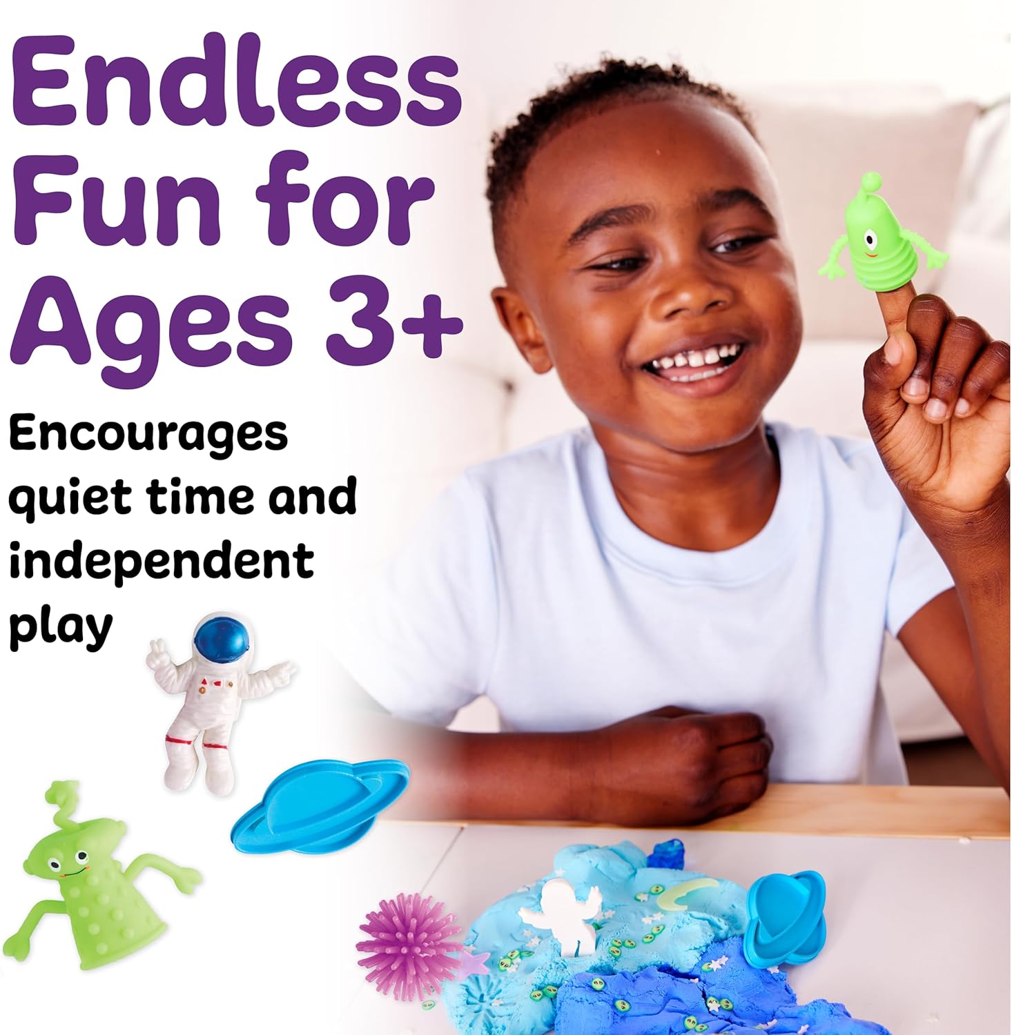 Stretchy Cloud Clay Outer Space Sensory Pack