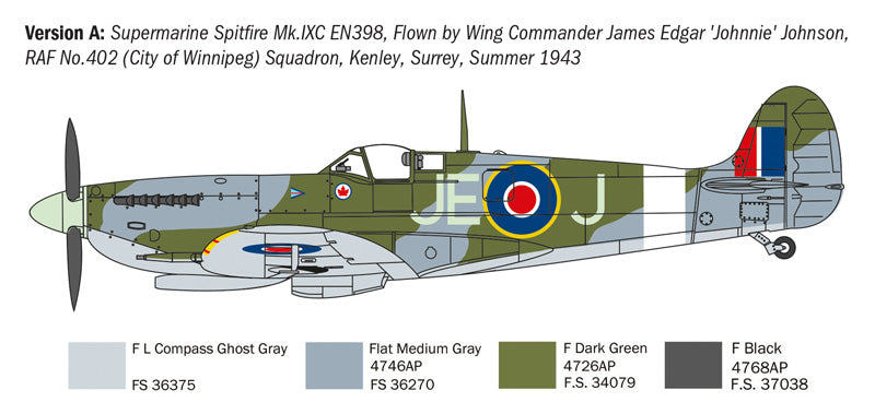 Italeri Spitfire Mk.V / Mk.IX Aces