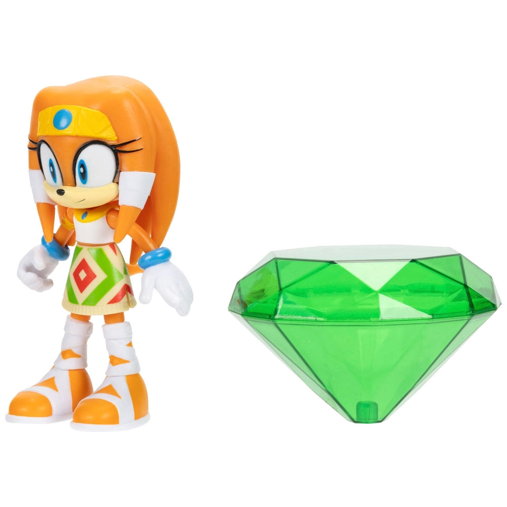 Sonic the Hedgehog Tikal with Master Emerald 10cm Action Figure 35th Anniversary