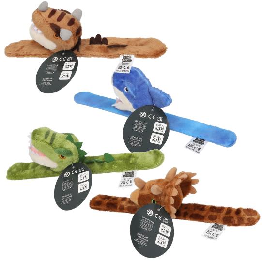 Dino World Slap Bracelet - Plush