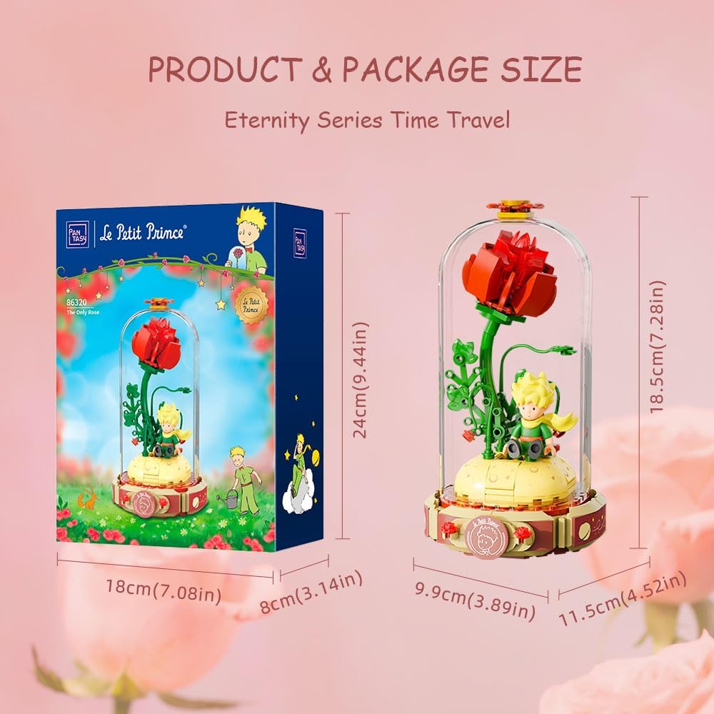 Le Petit Prince The Only Rose Construction Set