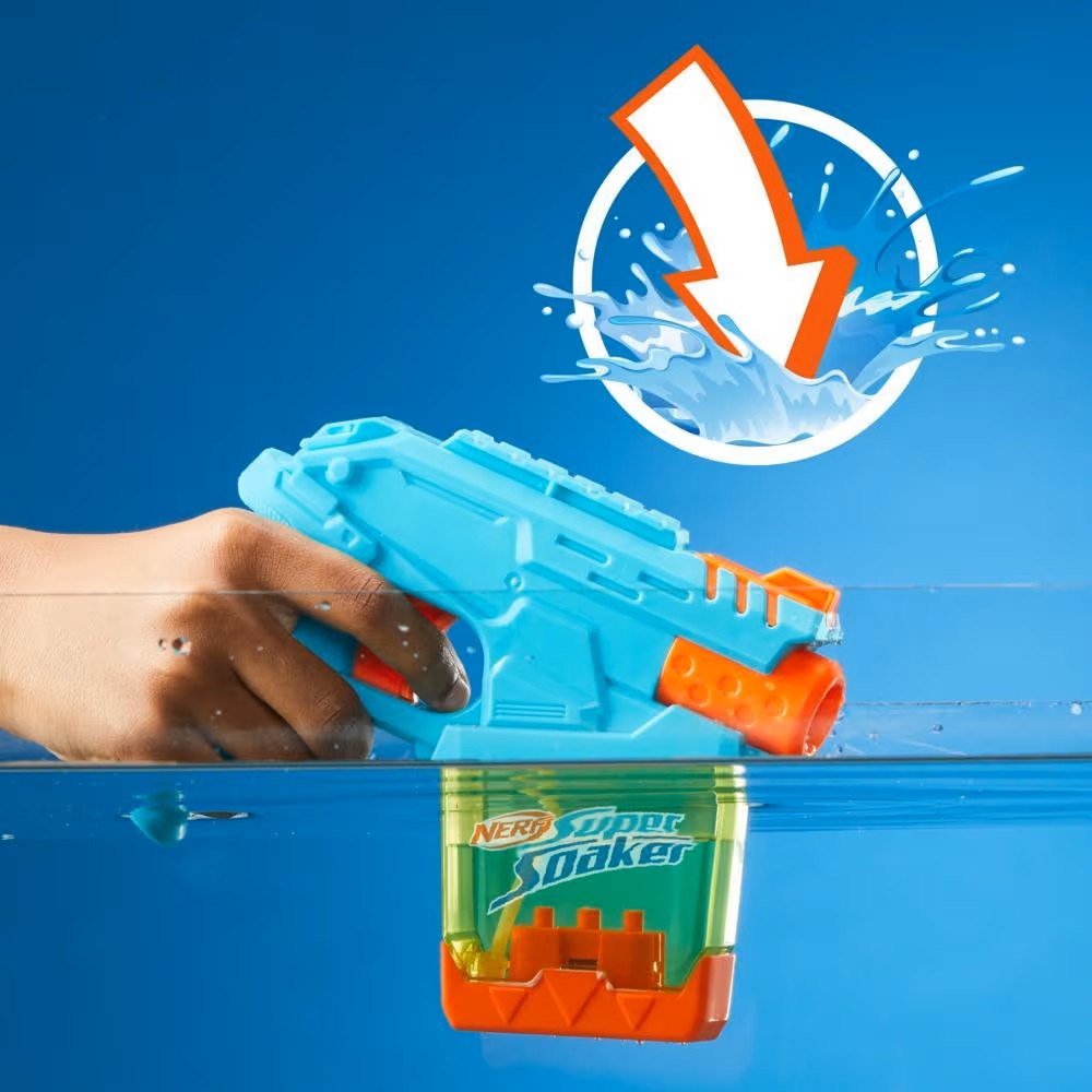 Nerf Super Soaker Mini Dunk Fill Water Gun