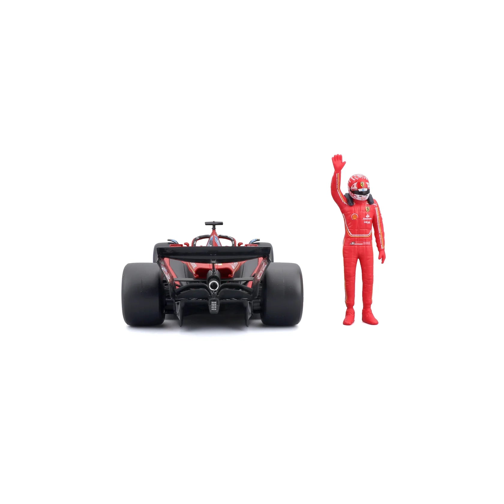 Bburago 1:24 F1 Ferrari Sf-24 2024 With Driver Figure Leclerc