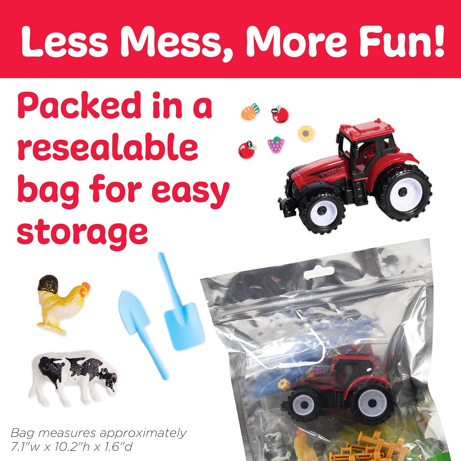 Stretchy Cloud Clay Farm Sensory Pack