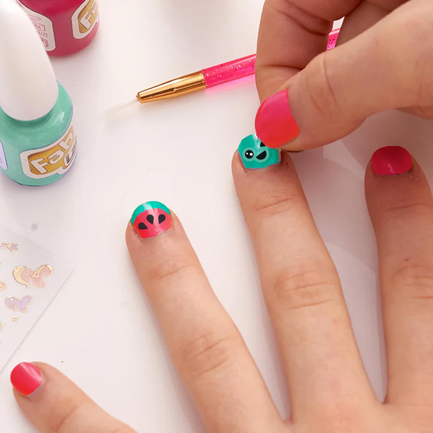 FabLab Fruiti Tuttis Melon Mania Scented Nail Art