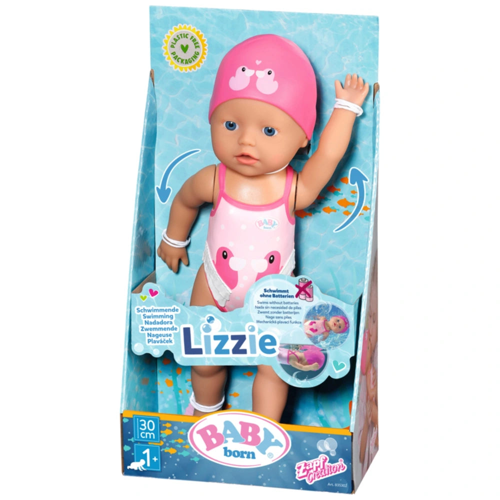 BABY born Swimming Lizzie 30cm Doll
