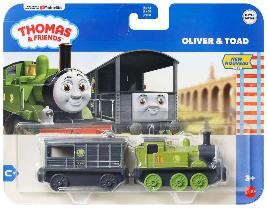 Thomas & Friends Deluxe Metal Engine: Oliver & Toad