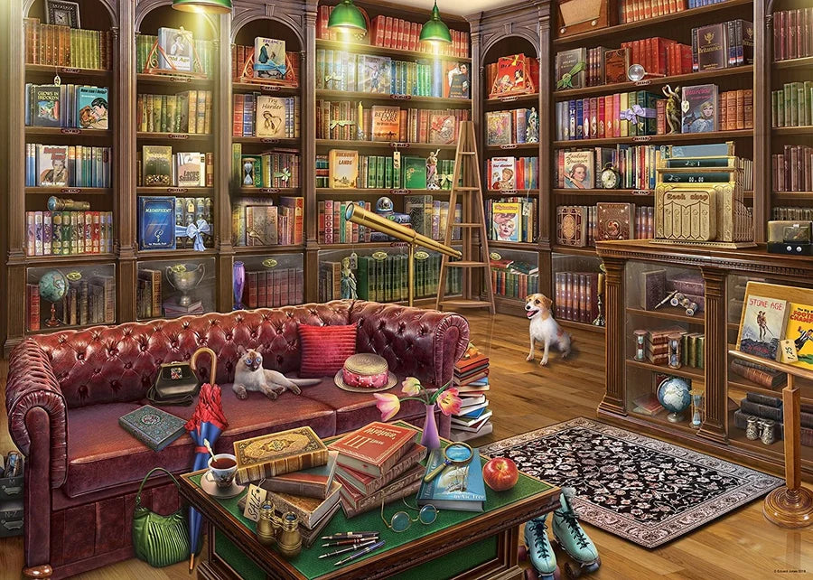 The Reading Room 1000 Piece Jigsaw Puzzle