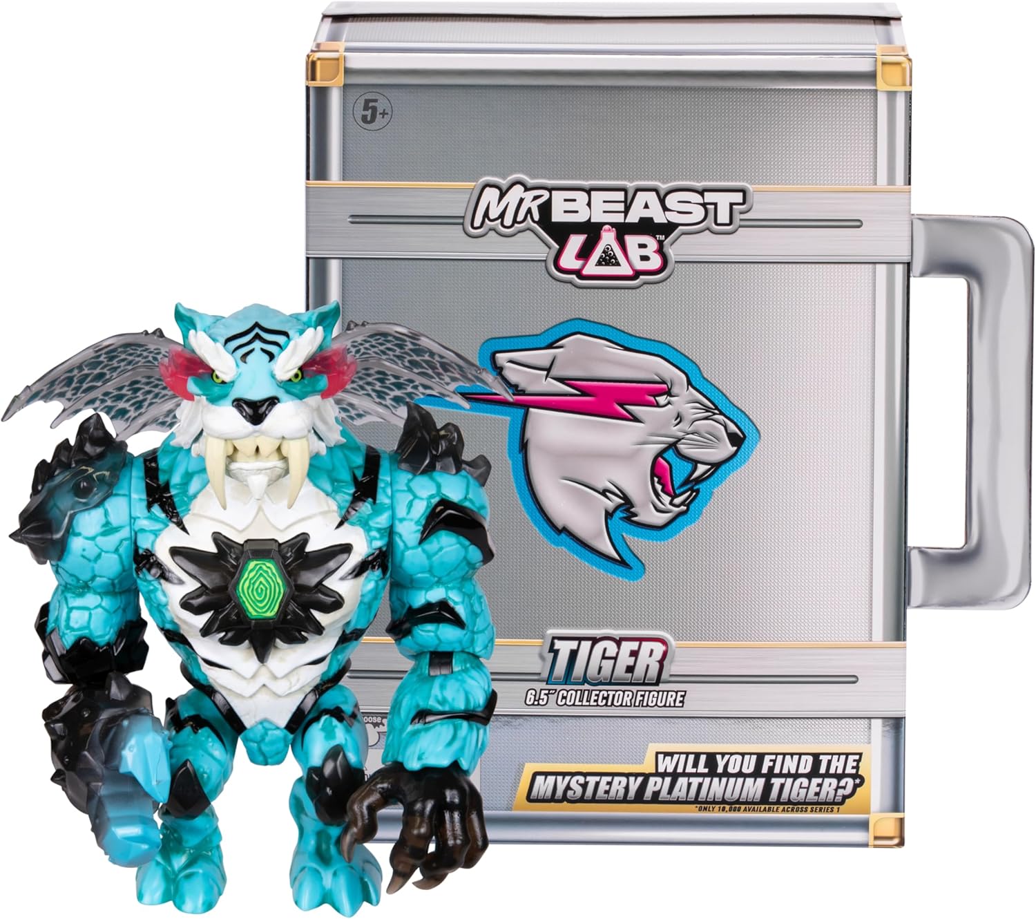 Mr Beast Lab 6.5" Collector Figure - Tiger