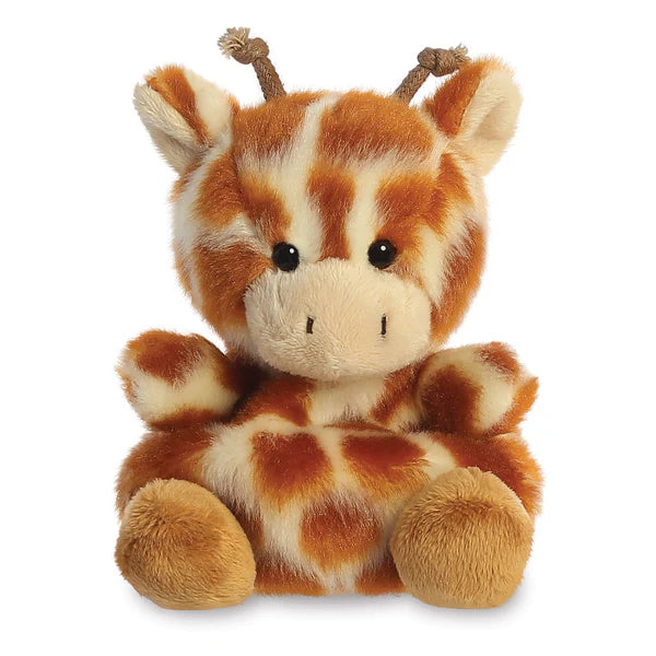 Palm Pals Safara Giraffe 12cm Soft Toy