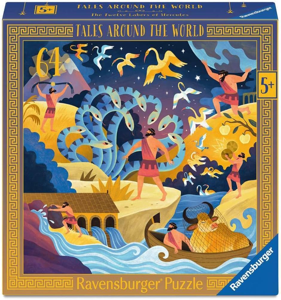 The Twelve Labors of Hercules 64 Piece Jigsaw