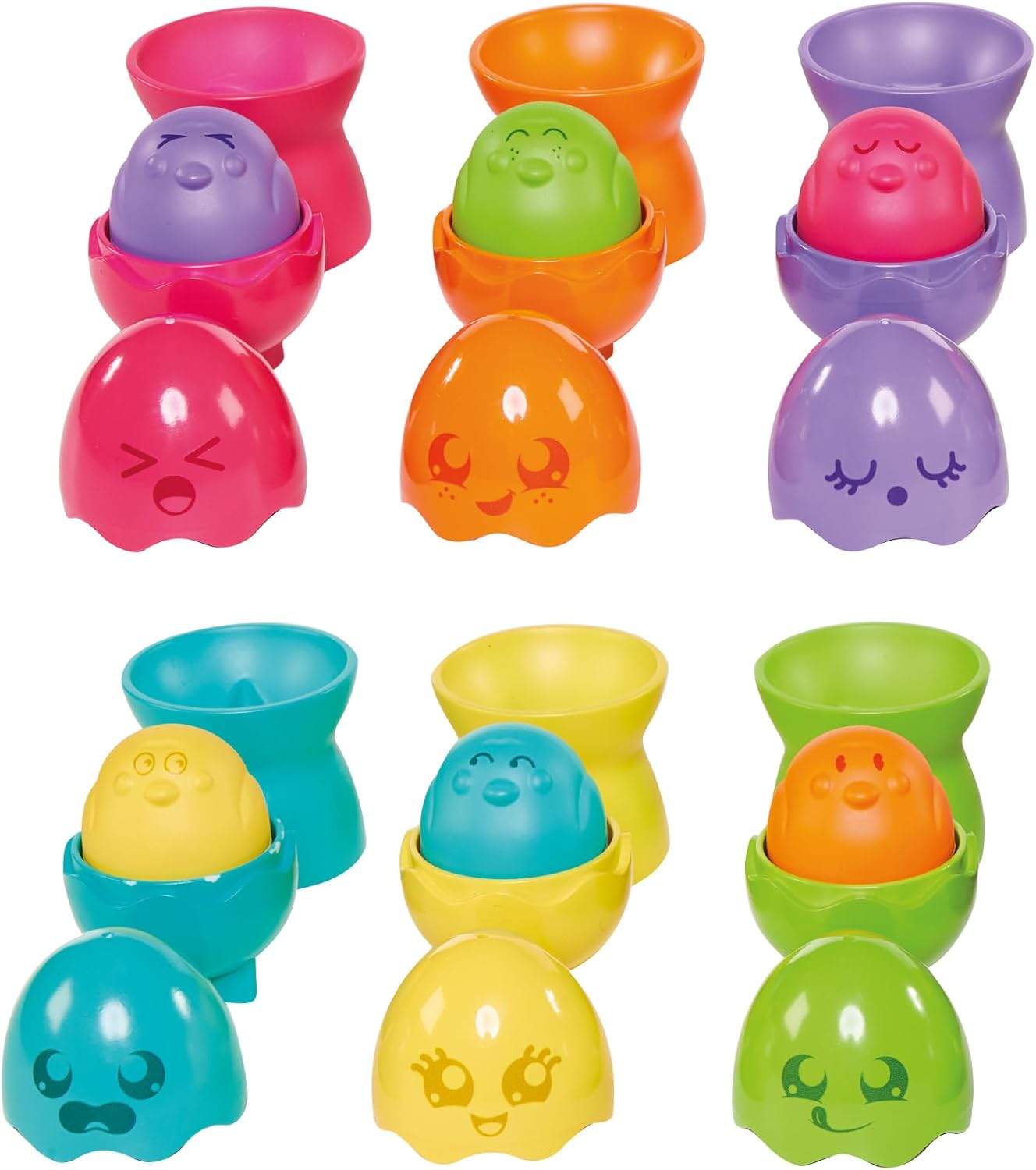 Tomy Toomies Hide and Squeak Egg Stackers (2023)