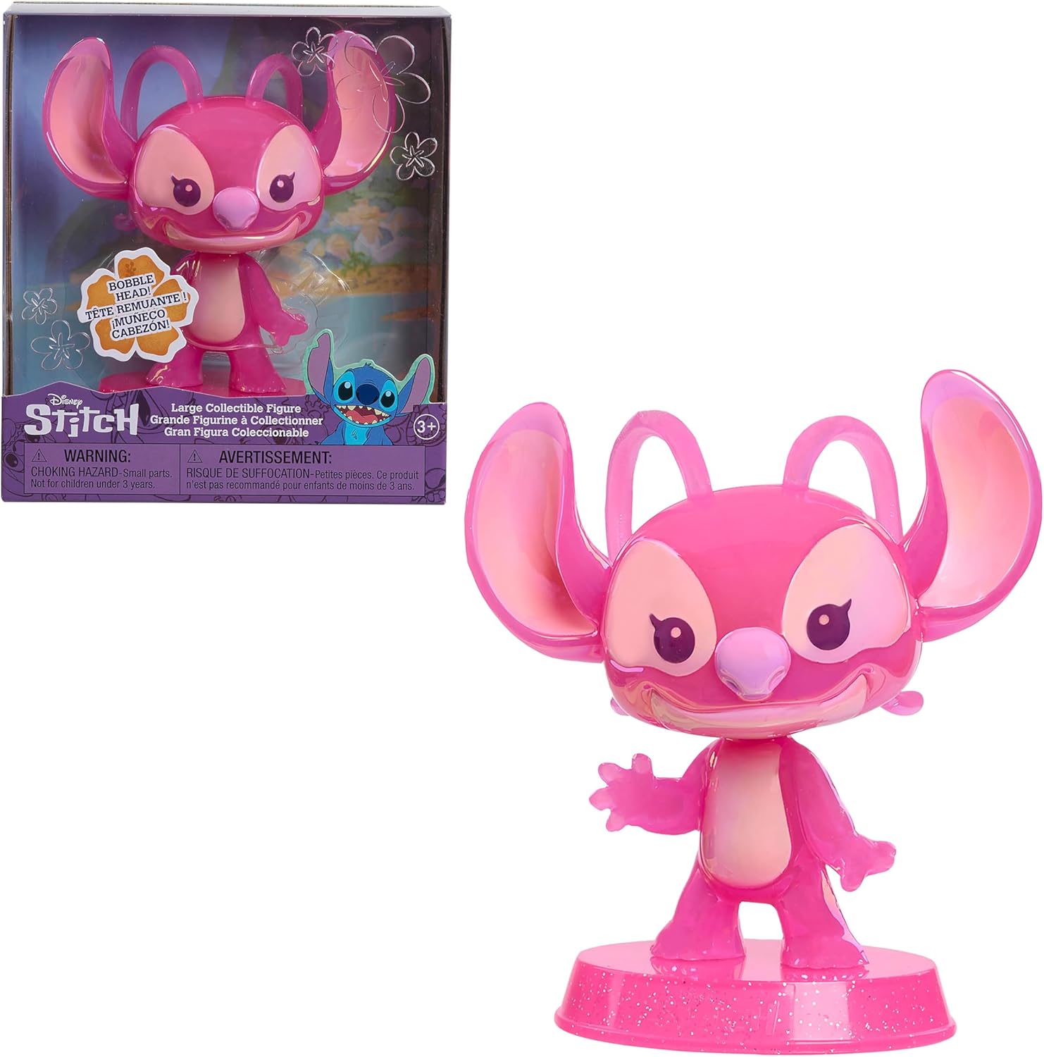 Disney Stitch: Large Angel Bobble Head Figure