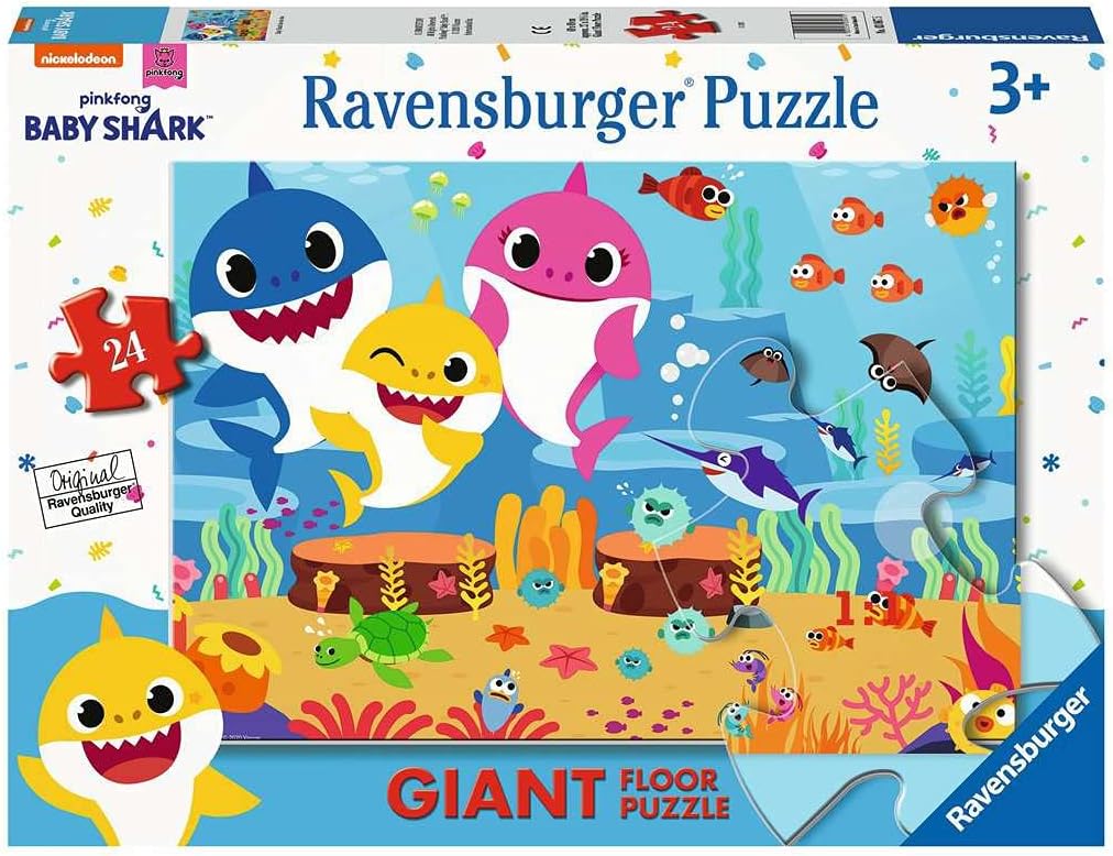 Ravensburger Baby Shark Large floor Puzzle 24 piece