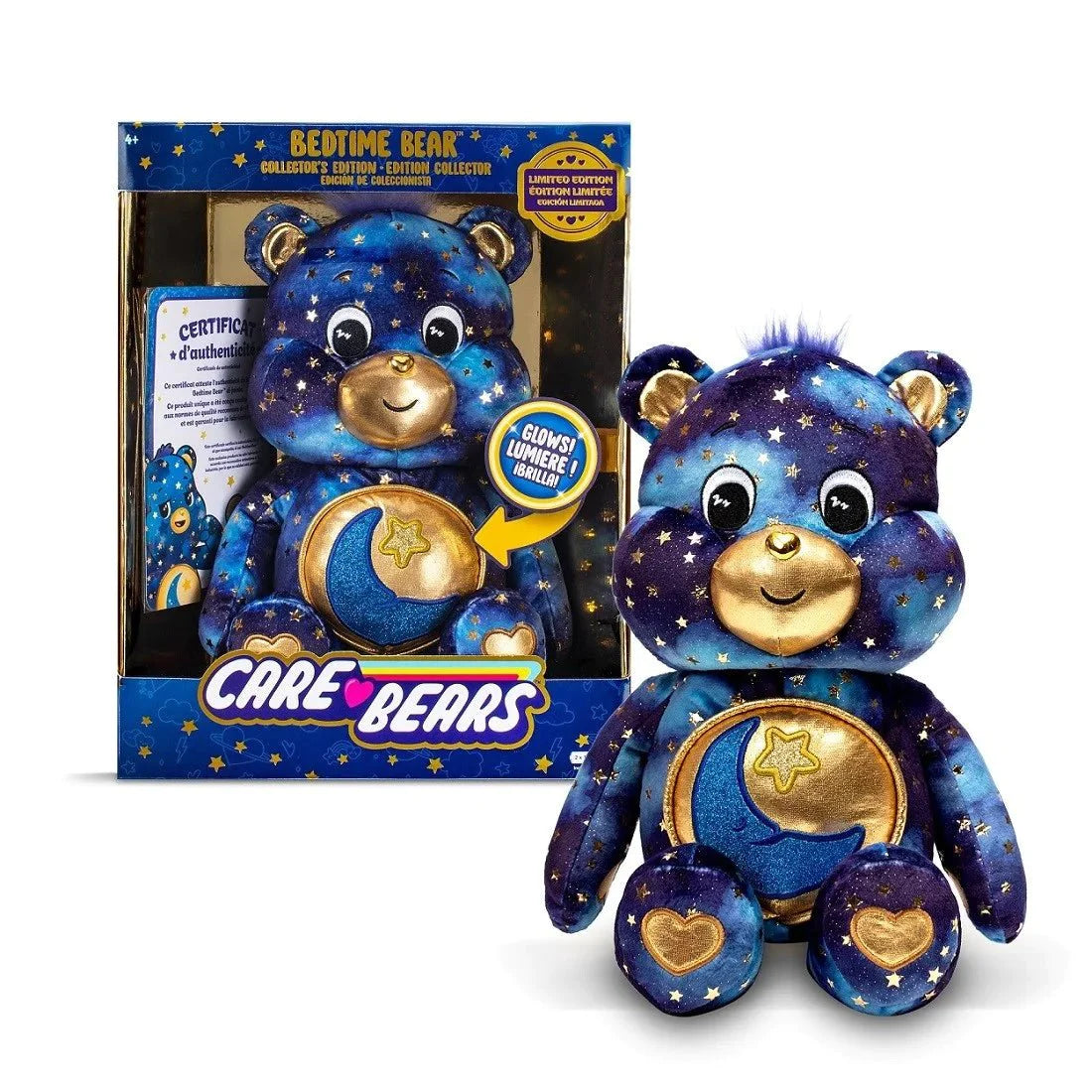 Care Bears Bedtime Bear Glowing Belly Ltd Edition