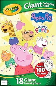 Crayola Peppa Giant Book