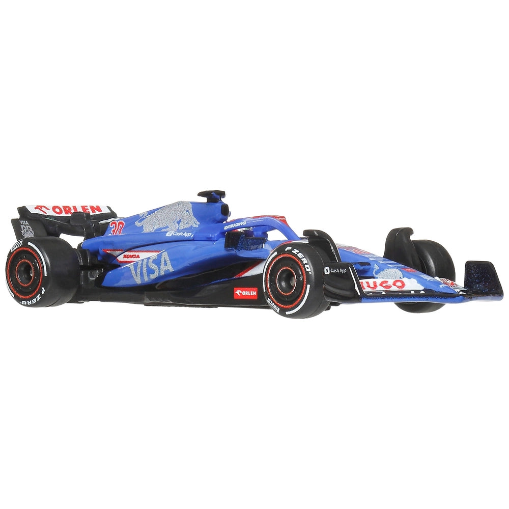 Hot Wheels Premium 2024 Formula 1 Diecast Cars Visa Cash App RB F1 Team (No. 30) 1:64 Scale