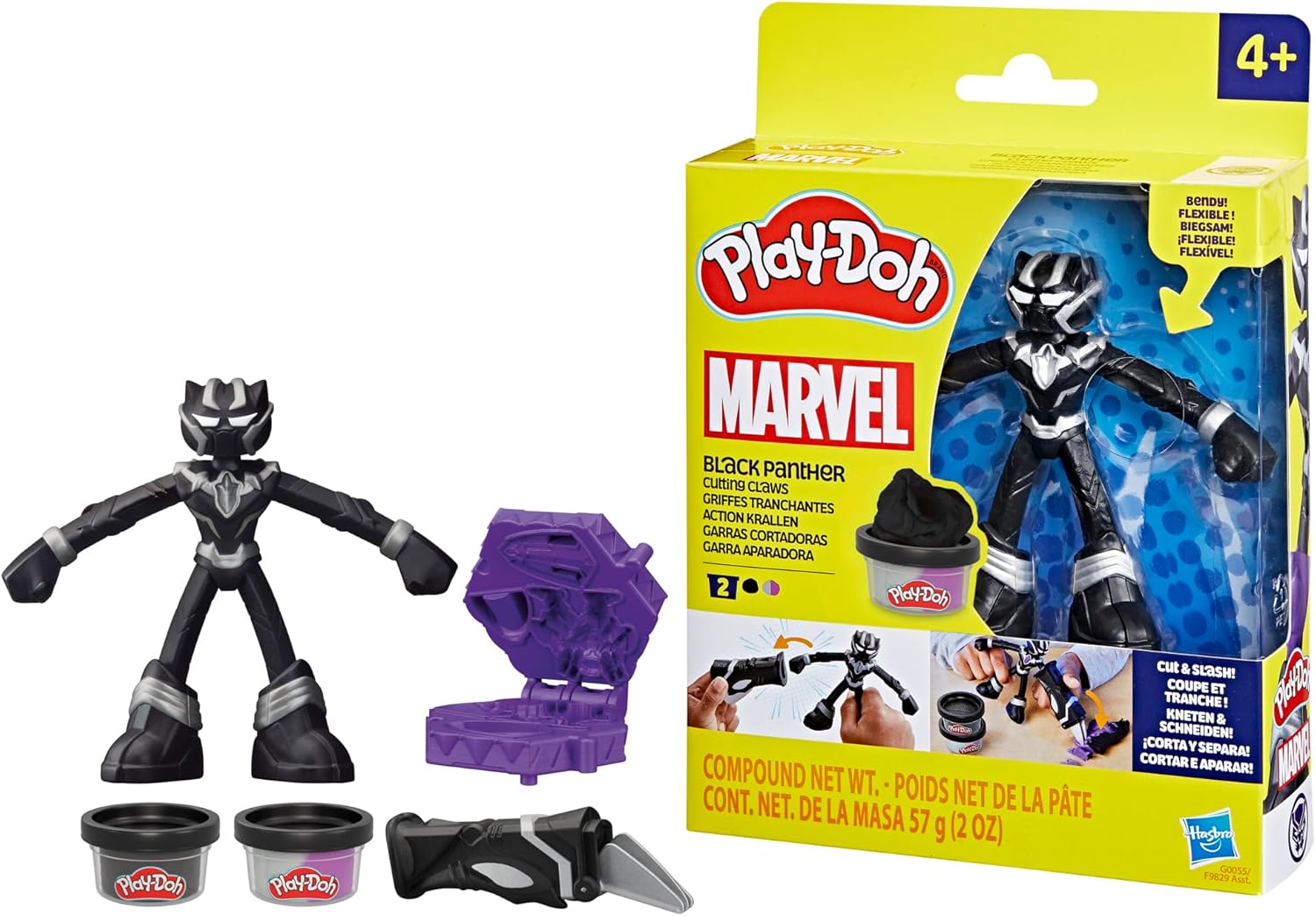 Play-Doh Marvel Plack Panther Cutting Claws Set