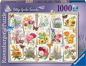 Garden Flowers 1000 Piece Jigsaw