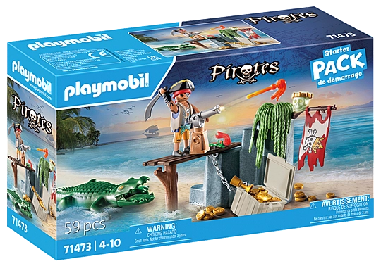 Playmobil Pirate With Alligator