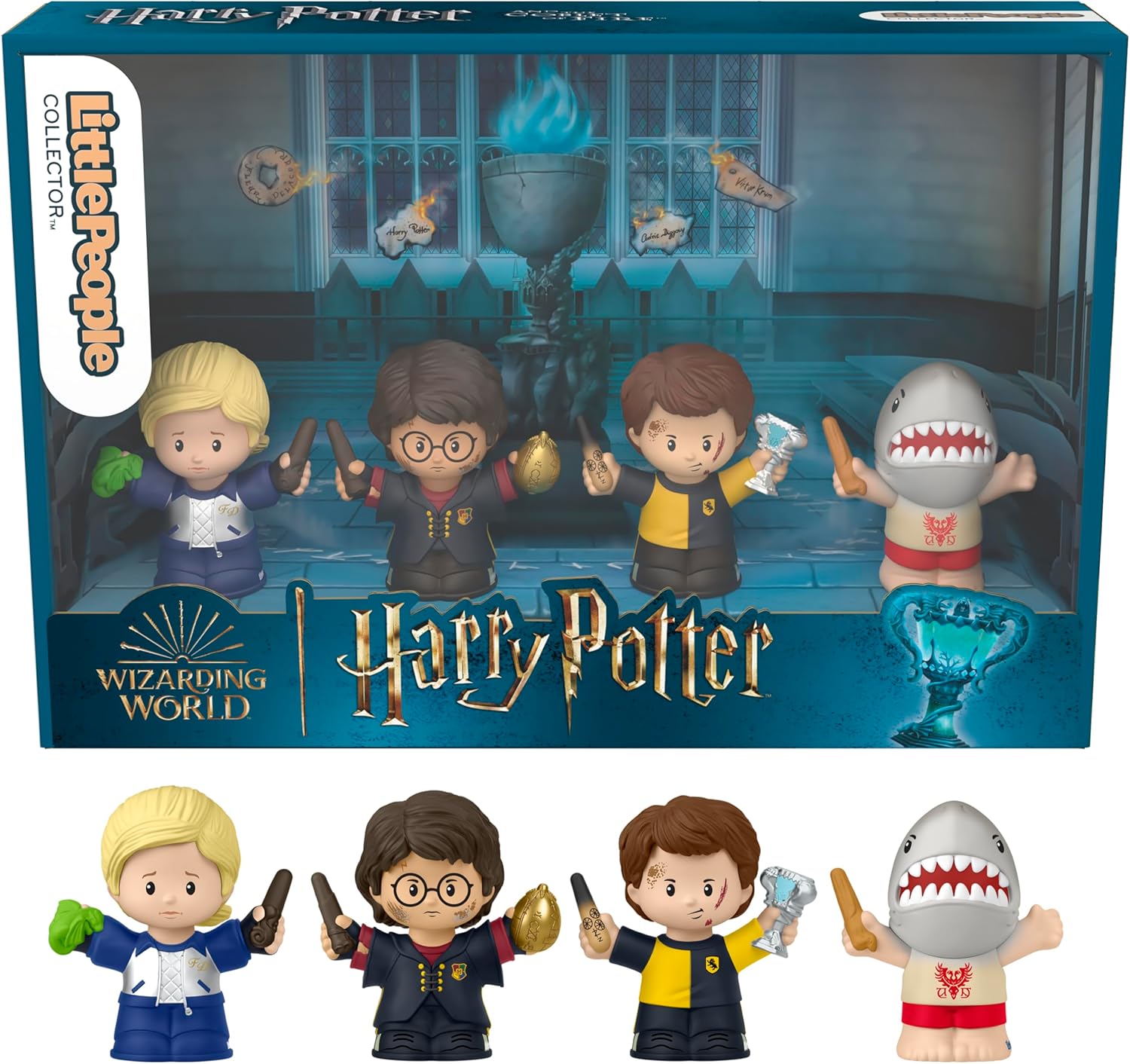 Fisher Price Little People Collector Harry Potter & the Goblet of Fire Figure Set