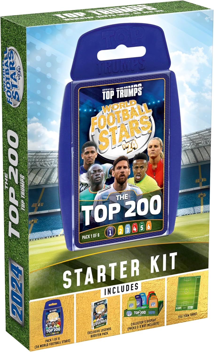 Top Trumps World Football Stars Starter Kit