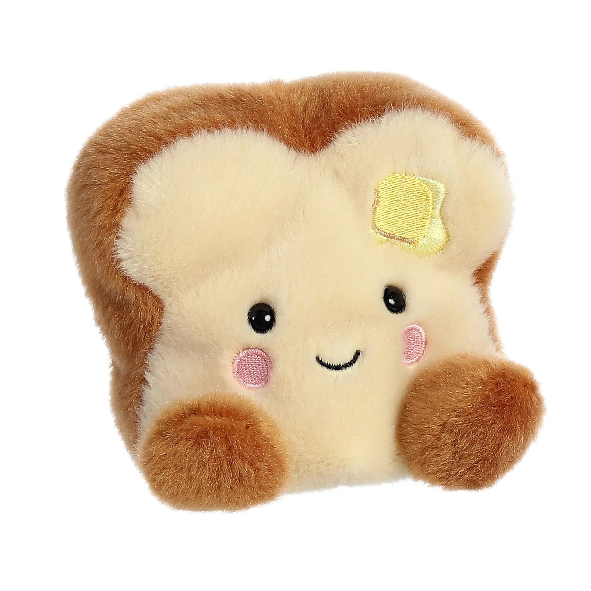 Palm Pals Buttery Toast 12cm Soft Toy