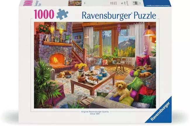 Cozy Cabin 1000 Piece Jigsaw Puzzle