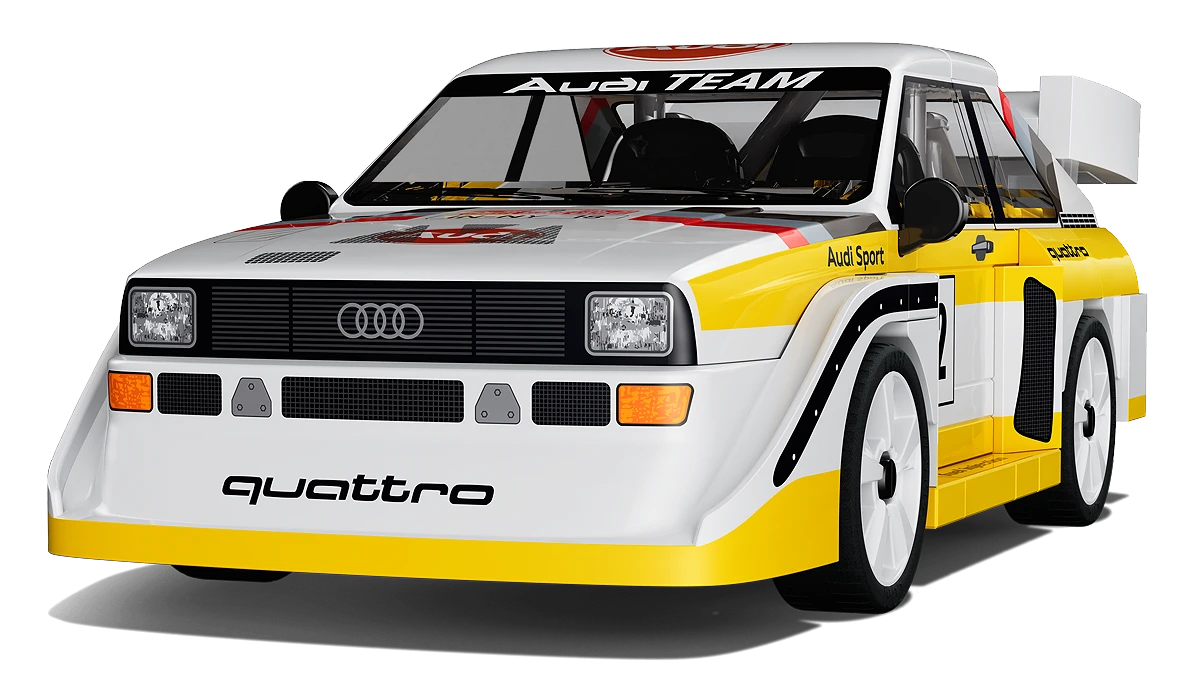 Cobi 24667 Audi Sport Quattro S1 E2 Scale Set
