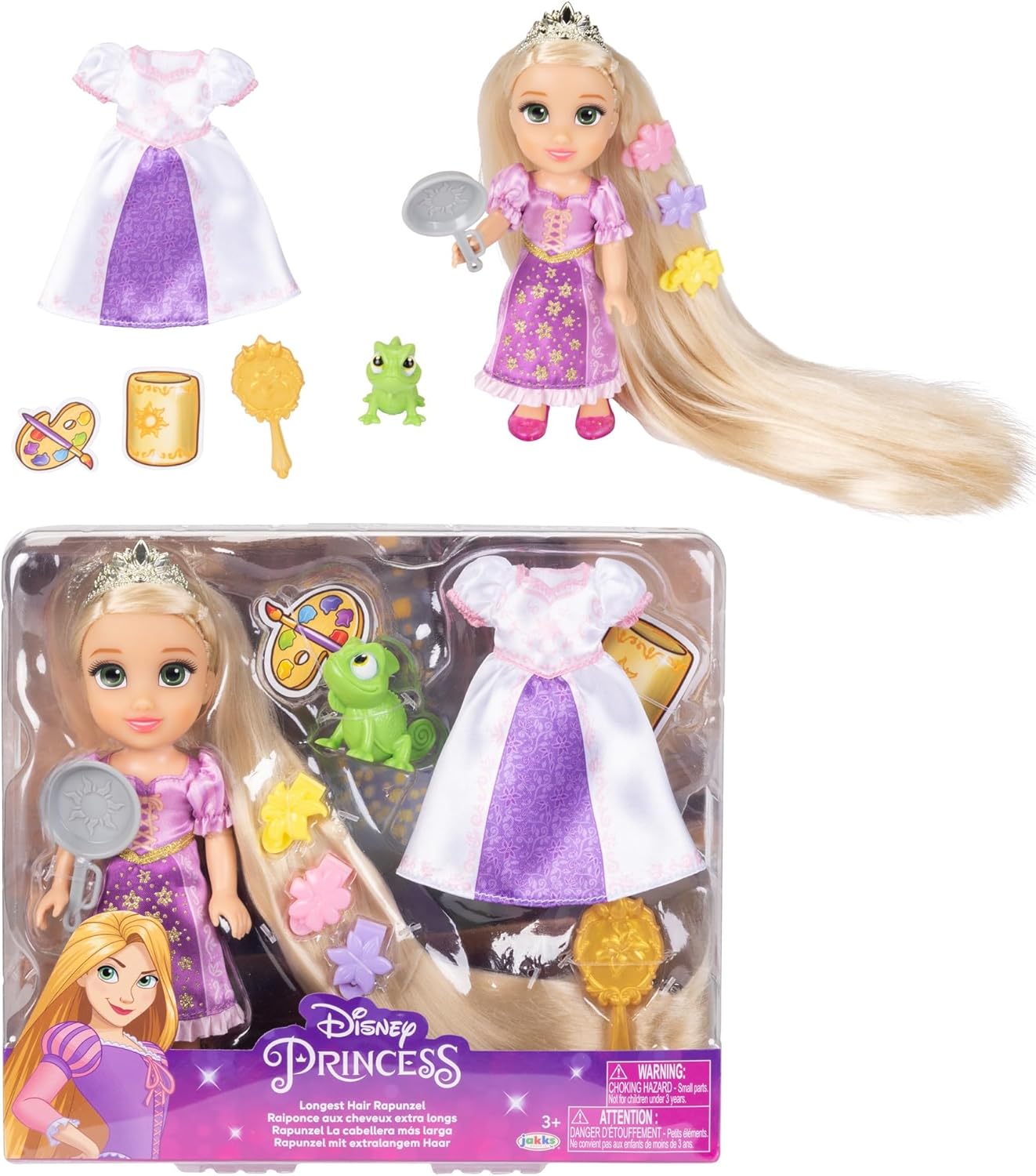 Disney Princess Longest Hair Rapunzel Fashion Doll